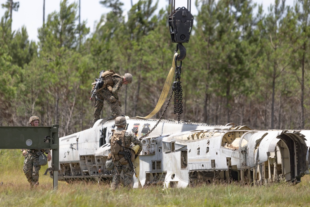 Townsend Bombing Range MWSS-273 field exercise