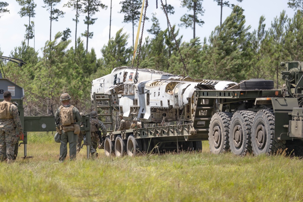 Townsend Bombing Range MWSS-273 field exercise
