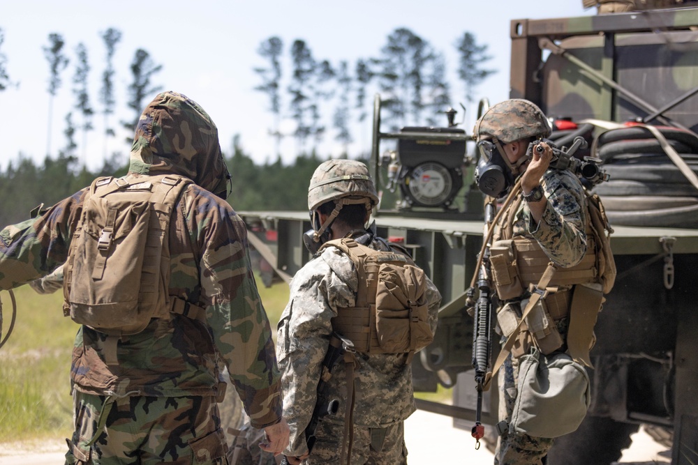 Townsend Bombing Range MWSS-273 field exercise