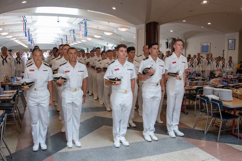 U.S. Naval Academy Midshipmen Detailer Plebe Summer Turnover