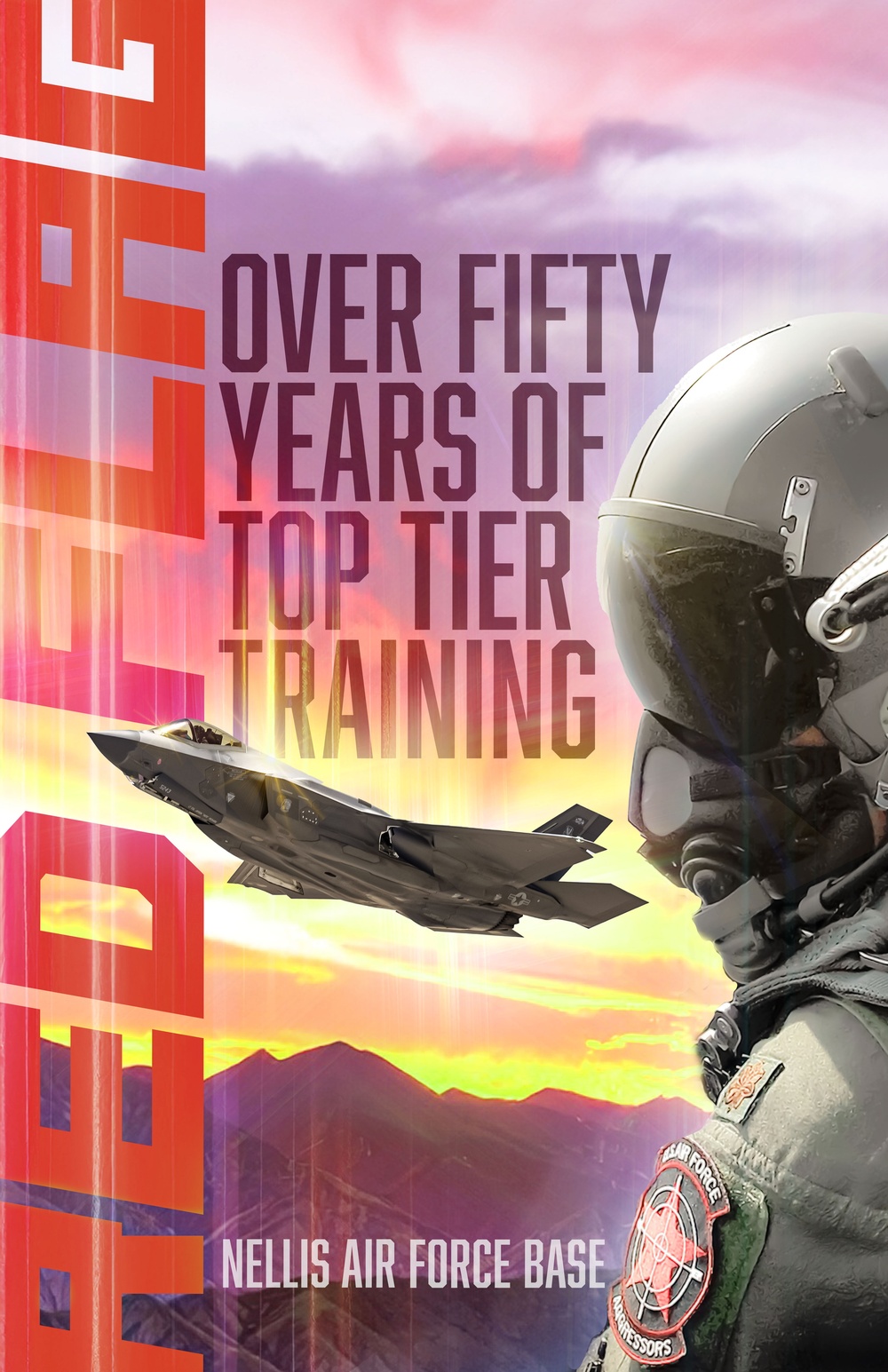 Red Flag 50th Year Anniversary Poster