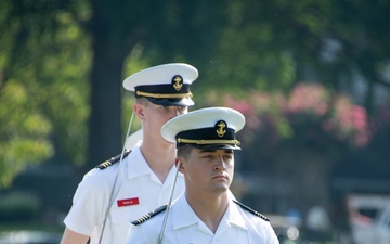 USNA 2nd Plebe Summer Formal Parade