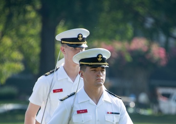 USNA 2nd Plebe Summer Formal Parade
