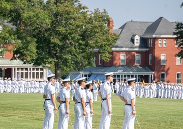 USNA 2nd Plebe Summer Formal Parade