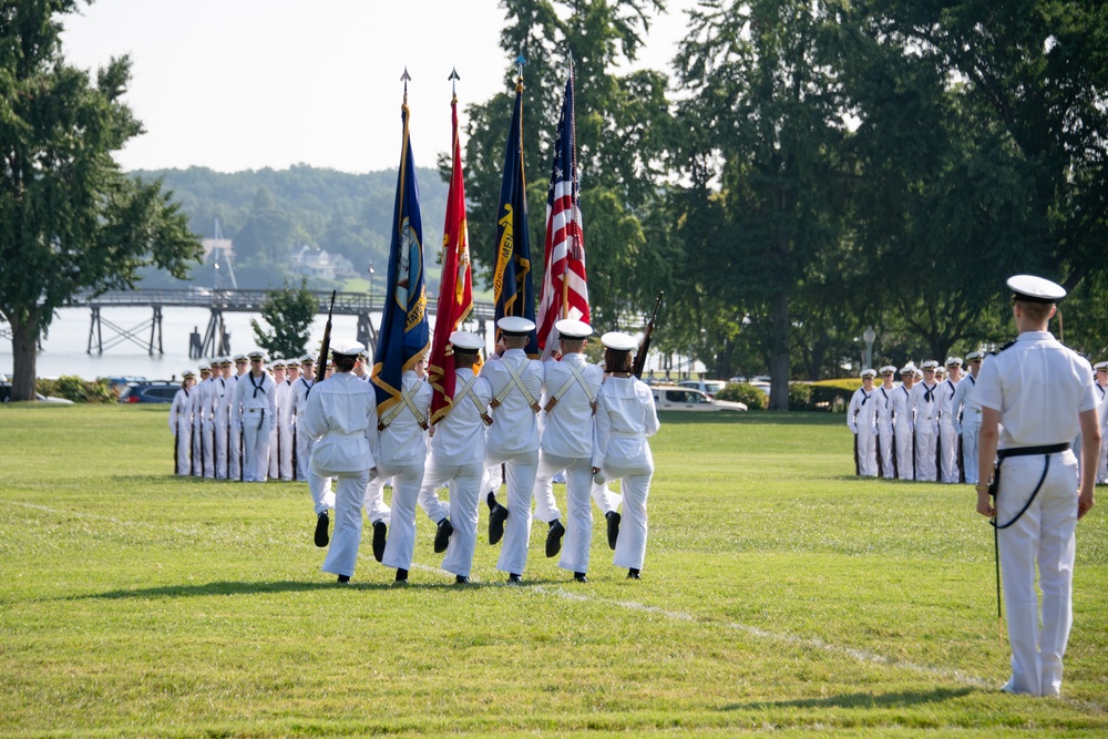USNA 2nd Plebe Summer Formal Parade