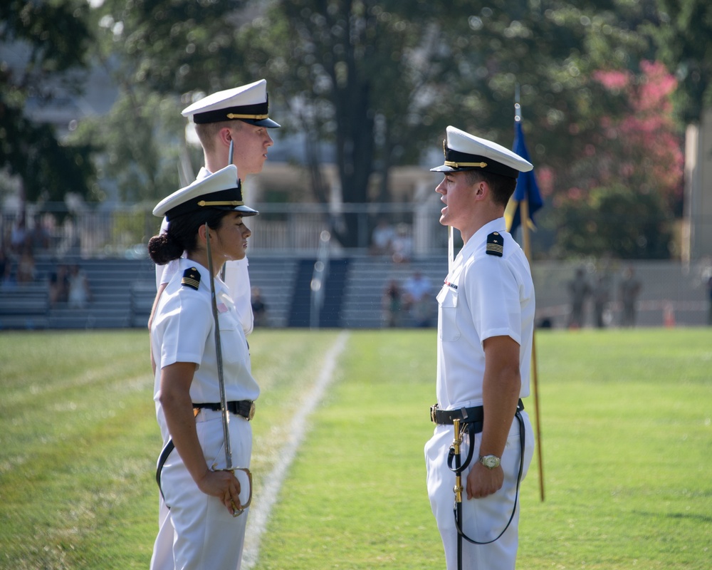 USNA 2nd Plebe Summer Formal Parade