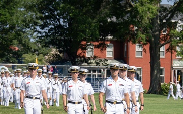 USNA 2nd Plebe Summer Formal Parade