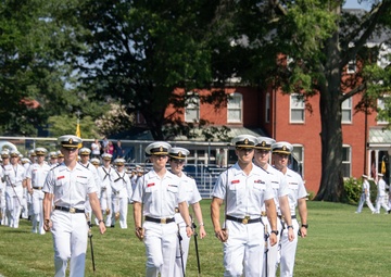 USNA 2nd Plebe Summer Formal Parade