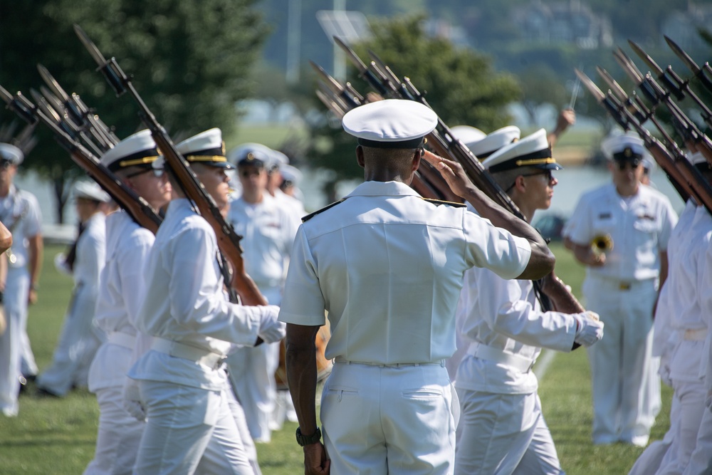 USNA 2nd Plebe Summer Formal Parade