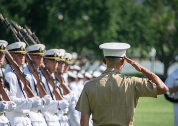 USNA 2nd Plebe Summer Formal Parade