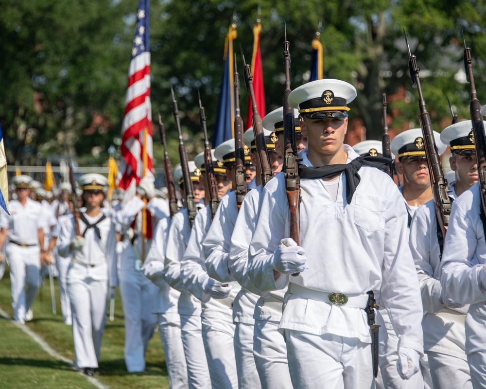 USNA 2nd Plebe Summer Formal Parade