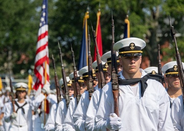 USNA 2nd Plebe Summer Formal Parade