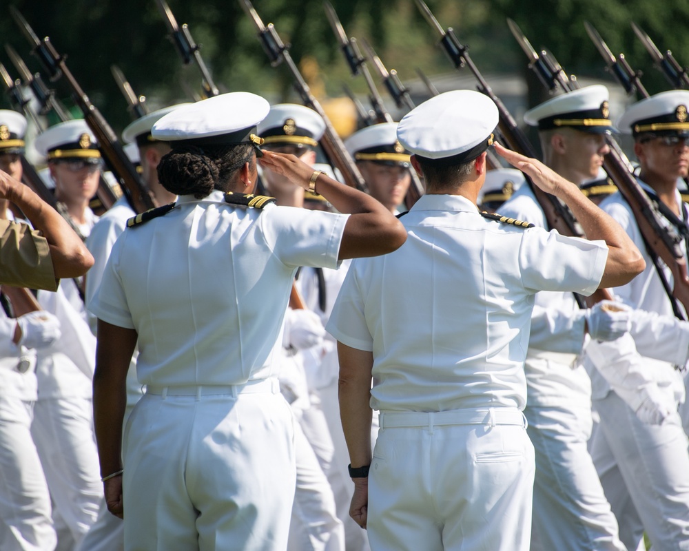 USNA 2nd Plebe Summer Formal Parade