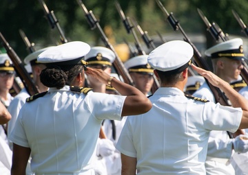 USNA 2nd Plebe Summer Formal Parade