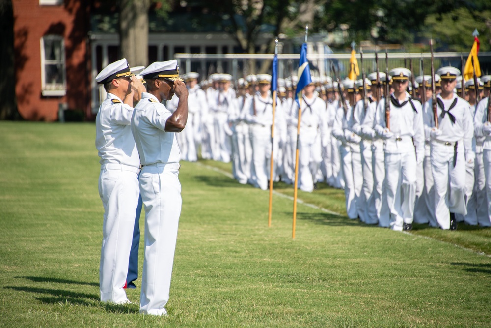 USNA 2nd Plebe Summer Formal Parade