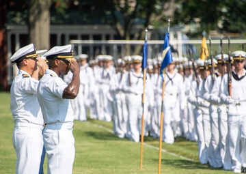USNA 2nd Plebe Summer Formal Parade