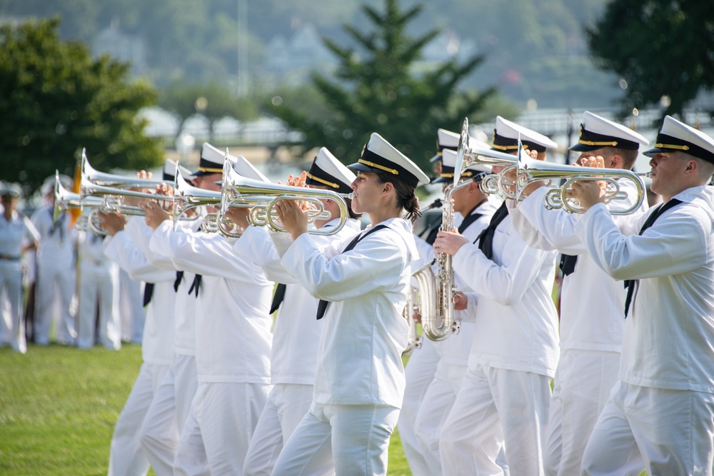 USNA 2nd Plebe Summer Formal Parade