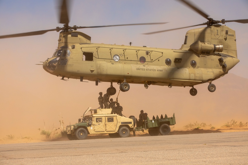 JTF- SB Soldiers conduct live sling load training