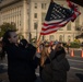 40th Annual Army Ten Miler Participants Inspired by Young Supporter Waving American Flag