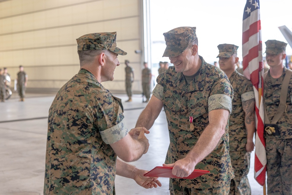 MCAS Beaufort VMFA-312 Relief and Appointment