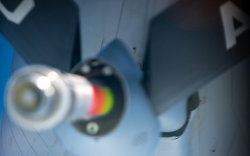 C-5M Super Galaxy conducts aerial refueling