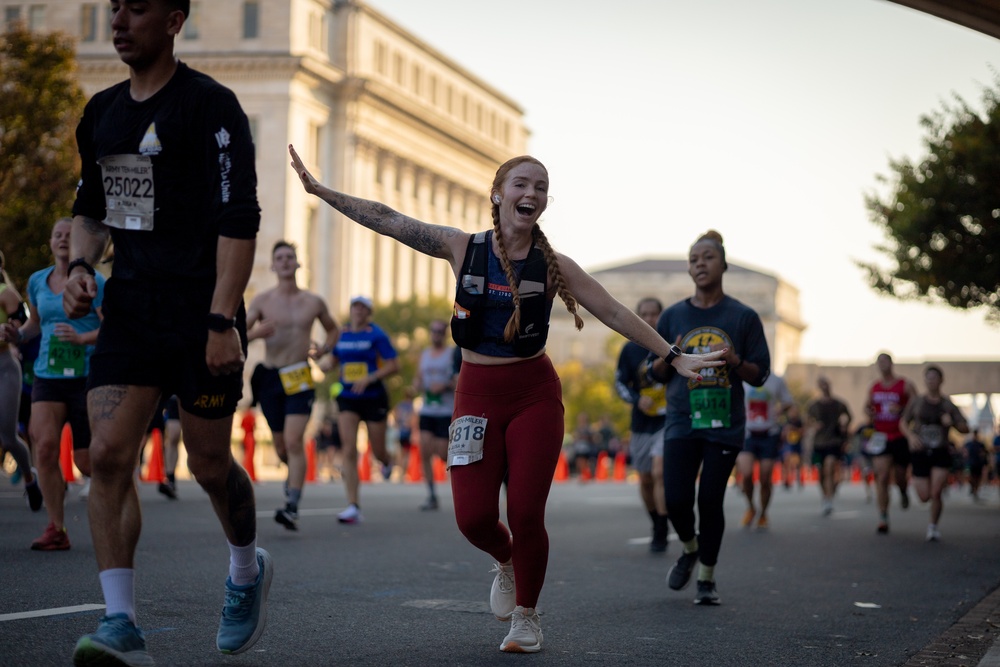 40th Annual Army Ten Miler Participant Ecstatic to Be in the Run