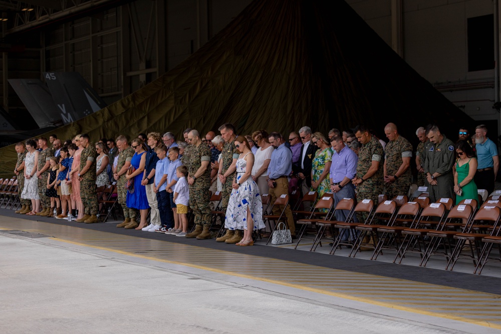 MCAS Beaufort VMFAT-501 Change of Command