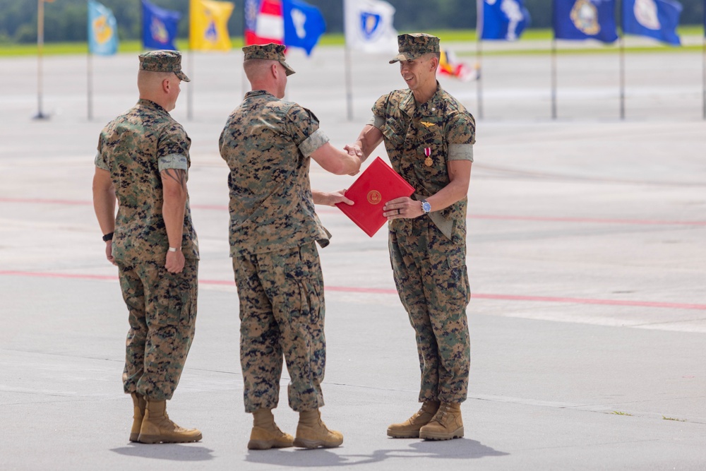 MCAS Beaufort VMFAT-501 Change of Command