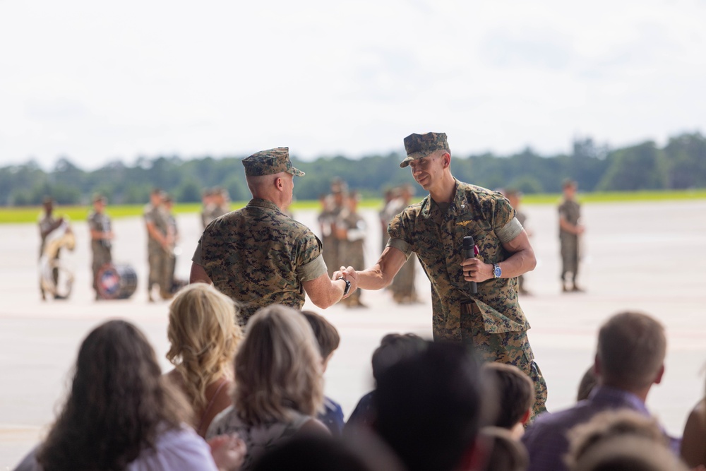 MCAS Beaufort VMFAT-501 Change of Command