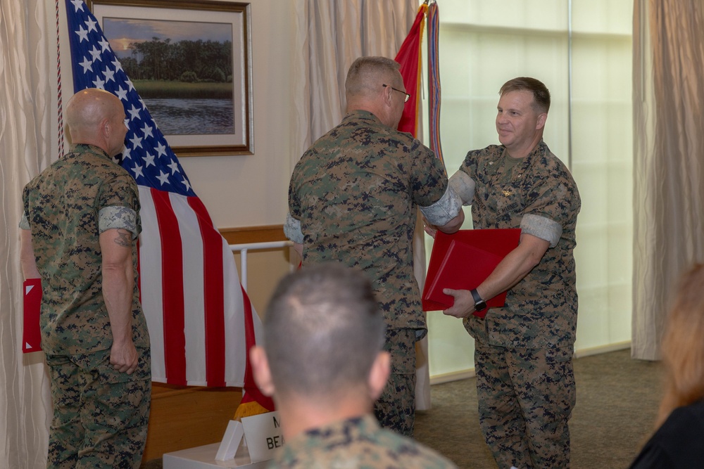 MCAS Beaufort Lt. Col. Robert L. Steinhauser Retirement