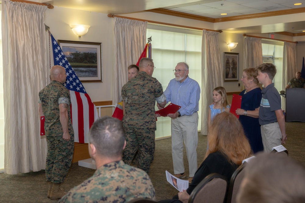 MCAS Beaufort Lt. Col. Robert L. Steinhauser Retirement