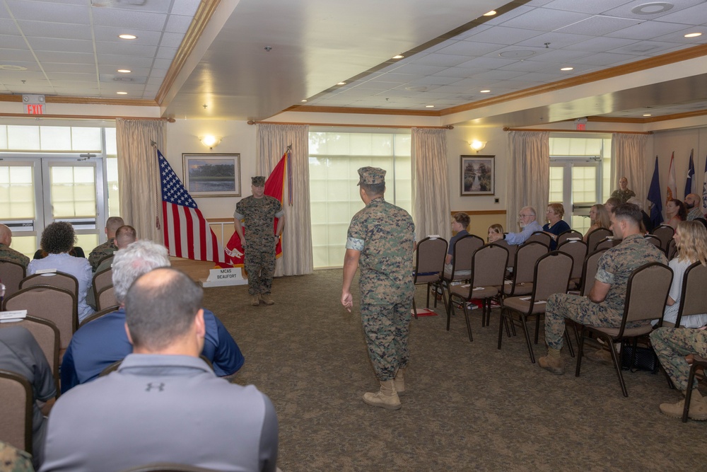 MCAS Beaufort Lt. Col. Robert L. Steinhauser Retirement