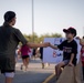 40th Annual Army Ten Miler Participant Reaches to the Crowd for Support