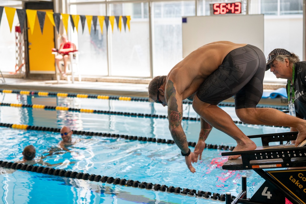 DoD Warrior Games Swimming Familiarization