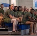U.S. Marines at School of Infantry – East get baptized