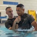 U.S. Marines at School of Infantry – East get baptized