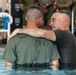 U.S. Marines at School of Infantry – East get baptized