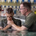 U.S. Marines at School of Infantry – East get baptized