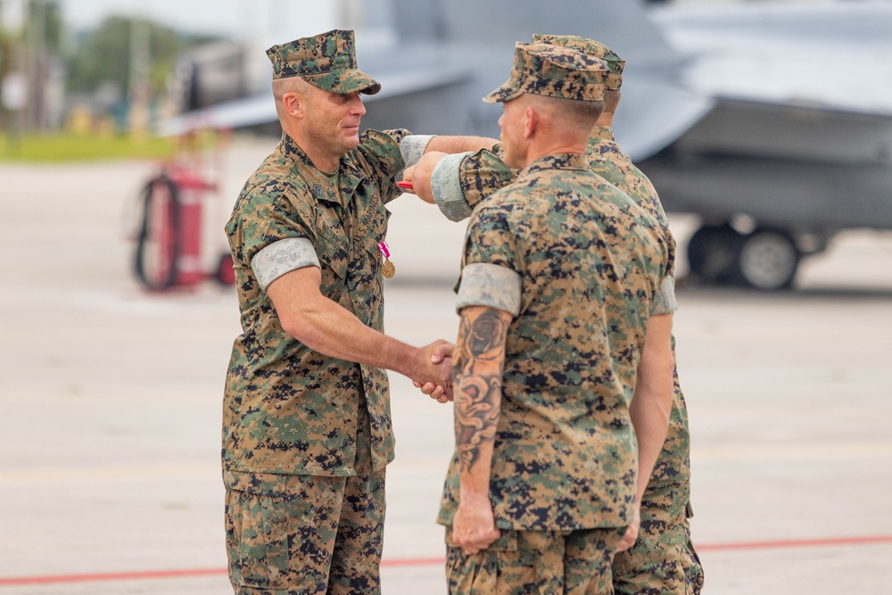 MCAS Beaufort VMFA-312 Relief and Appointment