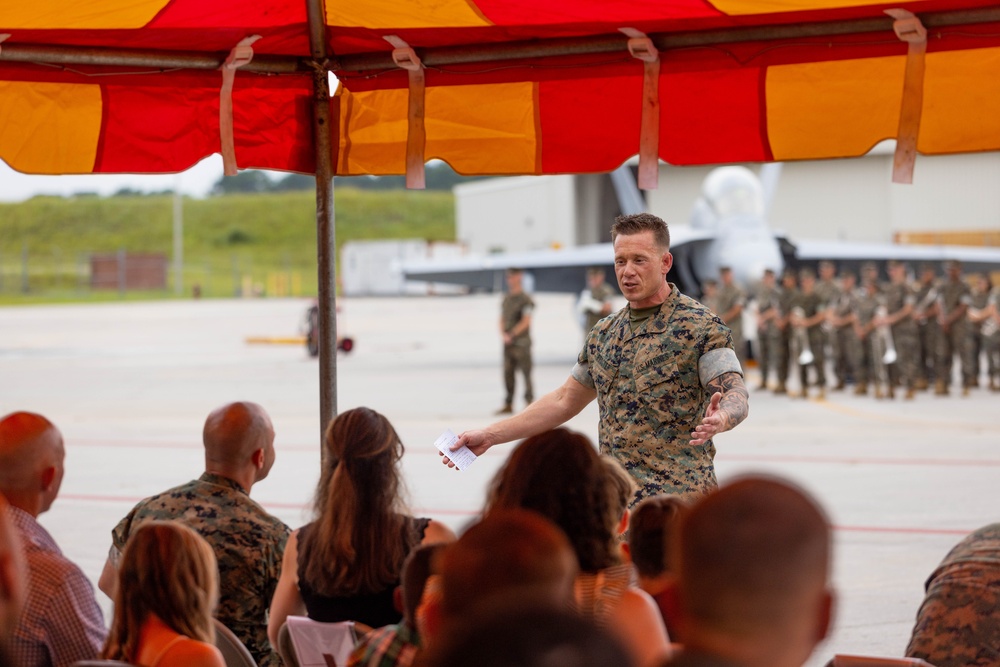 MCAS Beaufort VMFA-312 Relief and Appointment