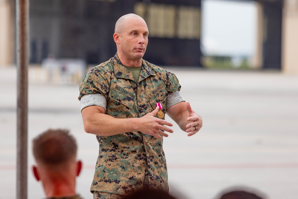 MCAS Beaufort VMFA-312 Relief and Appointment