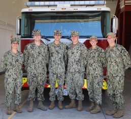 NAVFAC Southwest Performs Push-In with NBSD Commemorating NBSD Fire Station 15’s Phase 1 Completion