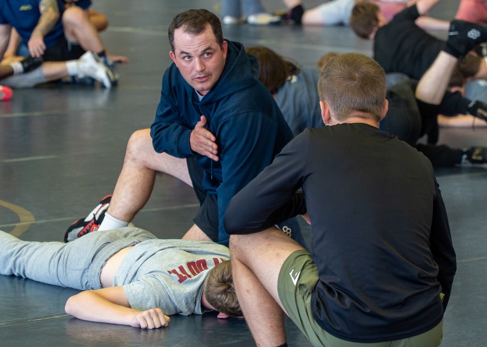 NSWAC at USNA Wrestling Camp