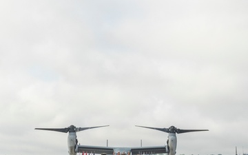 MAG-26 conducts change of command ceremony