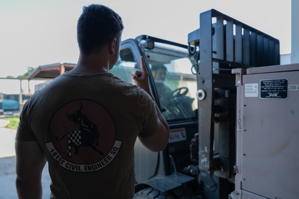 181st Civil Engineering Squadron Annual Training 2025