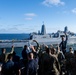 LPD to LPD: Somerset waves to Anchorage