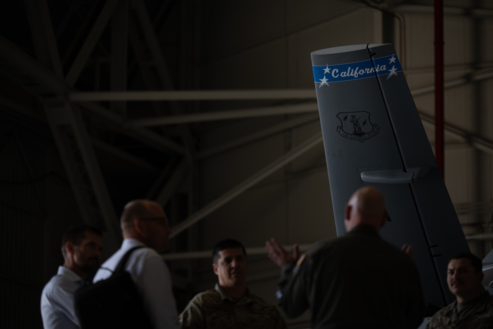 Military Reserve Exchange Program: Estonian Leaders Engage with California Air National Guard