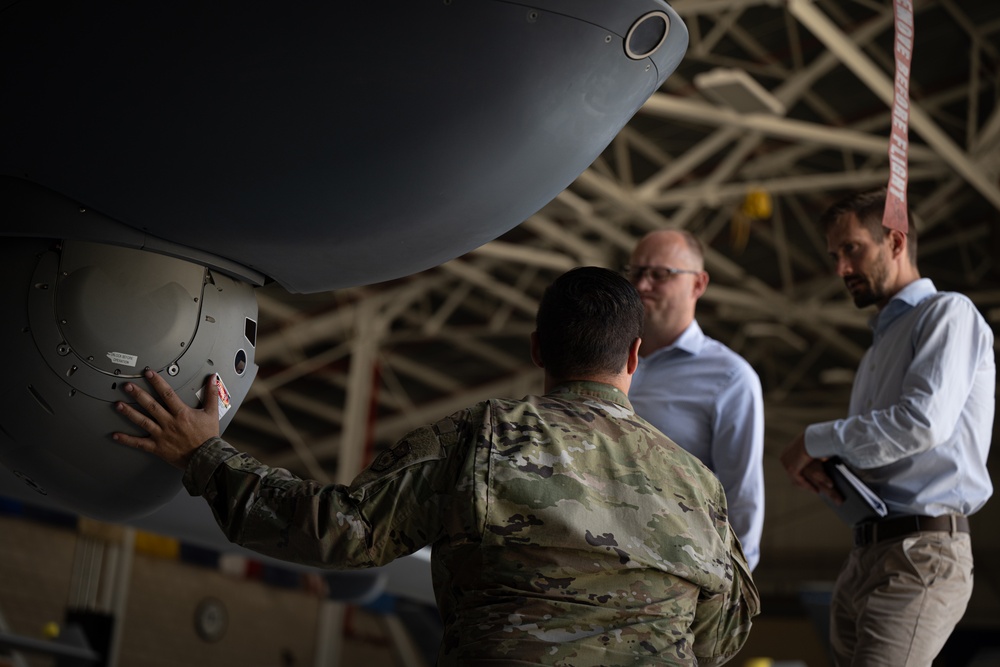 Military Reserve Exchange Program: Estonian Leaders Engage with California Air National Guard