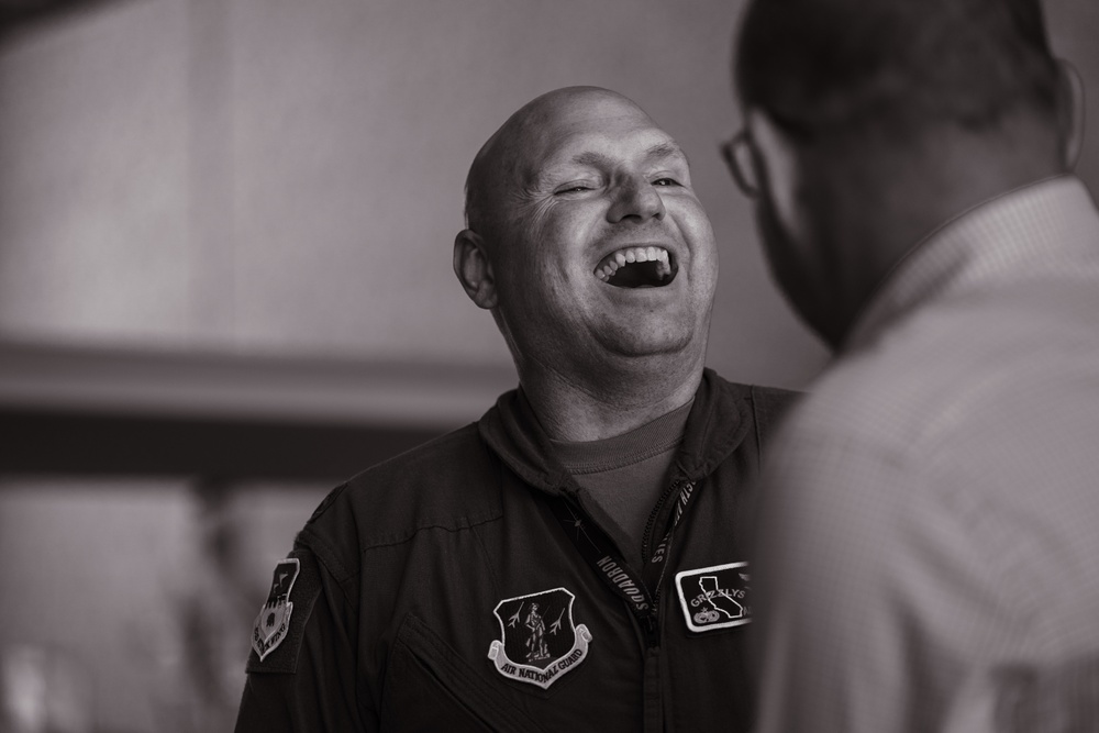 Military Reserve Exchange Program: Estonian Leaders Engage with California Air National Guard