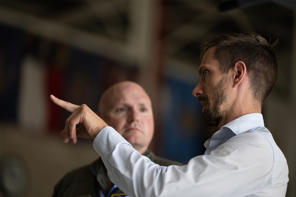 Military Reserve Exchange Program: Estonian Leaders Engage with California Air National Guard